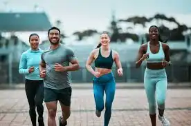 Achieving the Perfect Tone: How Often Should You Exercise for Results? 3 image of man and 3 women doing cardio exercise Harlow to help tone and remove fat from the body.